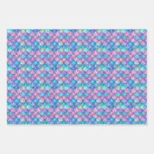 Feuille De Papier Cadeau Sirène (Devant)