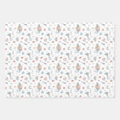 Feuille De Papier Cadeau Sirène lunaire (Devant 3)