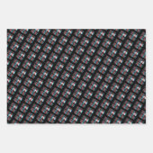 Feuille De Papier Cadeau Skateboard - Skateboard Funny Park Bench (Devant 3)