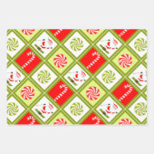 Feuille De Papier Cadeau Ski créatif Ski de vacances (Devant 2)