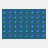 Feuille De Papier Cadeau Ski de neige (Devant 3)