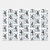 Feuille De Papier Cadeau Skye Terrier Noël (Devant 3)