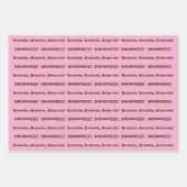 Feuille De Papier Cadeau SKZ BROWNIEEE! Gift Wrap (Devant 3)