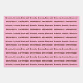 Feuille De Papier Cadeau SKZ Felix BROWNIEEE! Gift Wrap (Devant 3)