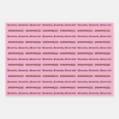 Feuille De Papier Cadeau SKZ Felix BROWNIEEE! Gift Wrap (Devant 2)