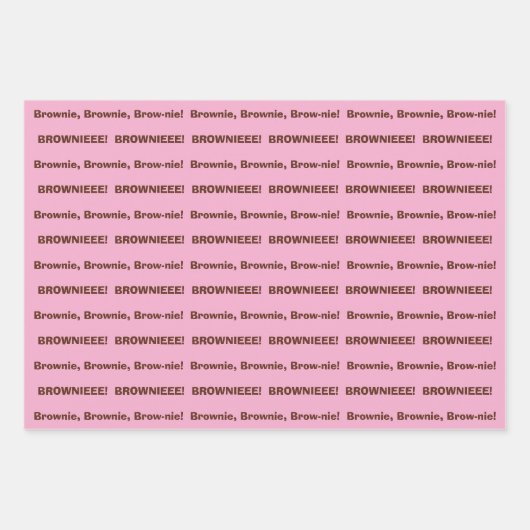 Feuille De Papier Cadeau SKZ Felix BROWNIEEE! Gift Wrap (Devant)