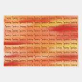 FEUILLE DE PAPIER CADEAU SKZ - FELIX SPOICEY GIFT WRAP (Devant 2)