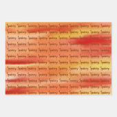 FEUILLE DE PAPIER CADEAU SKZ - FELIX SPOICEY GIFT WRAP (Devant 3)