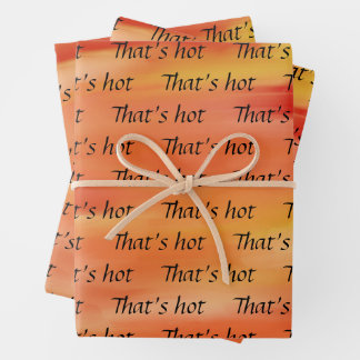 FEUILLE DE PAPIER CADEAU SKZ-FELIX THAT’S HOT GIFT WRAP
