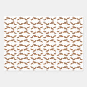 Feuille De Papier Cadeau Sloth Ayant Une Sieste (Devant)