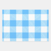 Feuille De Papier Cadeau Slow-Living Summer Sky Check (Devant 2)