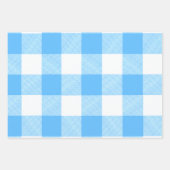 Feuille De Papier Cadeau Slow-Living Summer Sky Check (Devant)