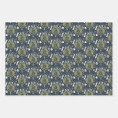 Feuille De Papier Cadeau SLYTHERIN™ - Graphique Bauble de vacances (Devant 2)