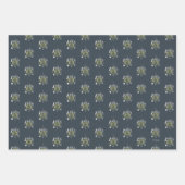 Feuille De Papier Cadeau SLYTHERIN™ - Graphique Bauble de vacances (Devant 2)