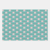 Feuille De Papier Cadeau Smile C'est ton anniversaire Envelopper des feuill (Devant)