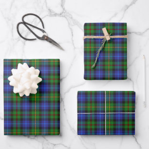 Feuille De Papier Cadeau Smith Clan Family Tartan Plaid Motif Alternatif 2