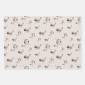 Feuille De Papier Cadeau Sneaky Racoon (Devant 2)