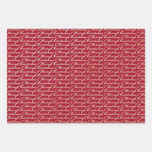 Feuille De Papier Cadeau Snowflakes Custom Holiday Joyeux Noël (Devant)