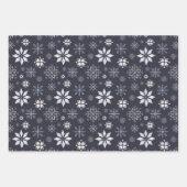 Feuille De Papier Cadeau Snowflakes Hygge et fées Noël (Devant 2)