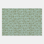 Feuille De Papier Cadeau Snowman Collection Holiday (Devant 2)