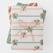 Feuille De Papier Cadeau Snowman Collection Holiday (En situation)