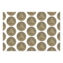 Sober Recovery Anniversaire AA sur pièce