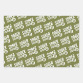 Feuille De Papier Cadeau Sobre AF - Reprise avec style et attitude (Devant)