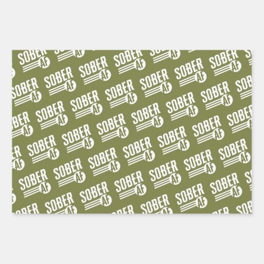 Feuille De Papier Cadeau Sobre AF - Reprise avec style et attitude (Devant)