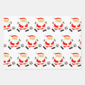 Feuille De Papier Cadeau Soccer Noël Idées cadeaux de Noël (Devant 2)