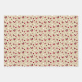 Feuille De Papier Cadeau Sock Monkey Smile (Devant)