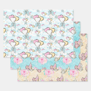 Feuille De Papier Cadeau Soeurs Soul, Motif Best Friends