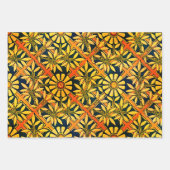 Feuille De Papier Cadeau Sofia, Zinnias et Taos Shift (Devant 2)