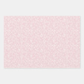 Feuille De Papier Cadeau Soft Meadow Neutral - Rose Pâle (Devant)