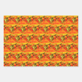 Feuille De Papier Cadeau Soft Orange Fruit Aesthétique (Devant 2)