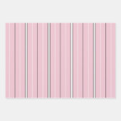 Feuille De Papier Cadeau Soft Pink Vertical Stripe Pattern Minimal (Devant 2)