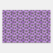 Feuille De Papier Cadeau soirée carrelée pour les amateurs de moutons migno (Devant 2)