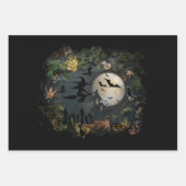 Feuille De Papier Cadeau Soirée de Witch (Devant 3)