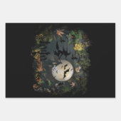 Feuille De Papier Cadeau Soirée de Witch (Devant)