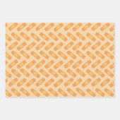 Feuille De Papier Cadeau Soirée motif en carrelage de l'infirmière (Devant)