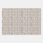 Feuille De Papier Cadeau Soldats De Jouets En Parade Noël (Devant)