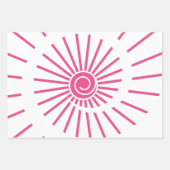 Feuille De Papier Cadeau Soleil 15 (Devant 3)