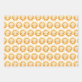 Feuille De Papier Cadeau Soleil d'été (Devant 3)