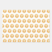 Feuille De Papier Cadeau Soleil d'été (Devant 2)