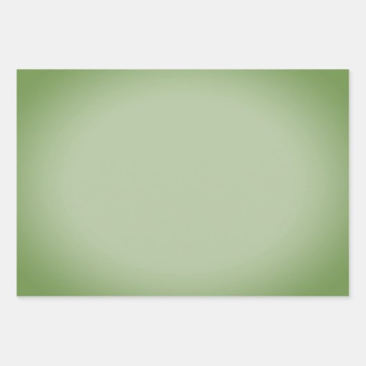 Feuille De Papier Cadeau Solid Jade Green Celadon (Devant 2)