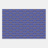 Feuille De Papier Cadeau Solstice d'hiver (Devant 3)