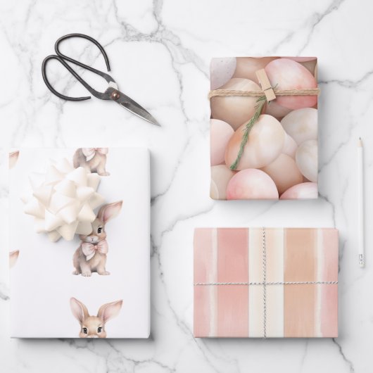 Feuille De Papier Cadeau Some Bunny Loves You   (Recto)