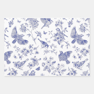Feuille De Papier Cadeau Song Bird Toile