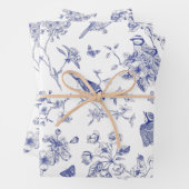 Feuille De Papier Cadeau Song Bird Toile (En situation)