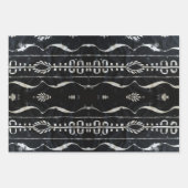 Feuille De Papier Cadeau Sophisticated Soulful Holidays (Devant)