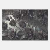 Feuille De Papier Cadeau Sorcière mystique : Rose - Découpage - (Devant 3)